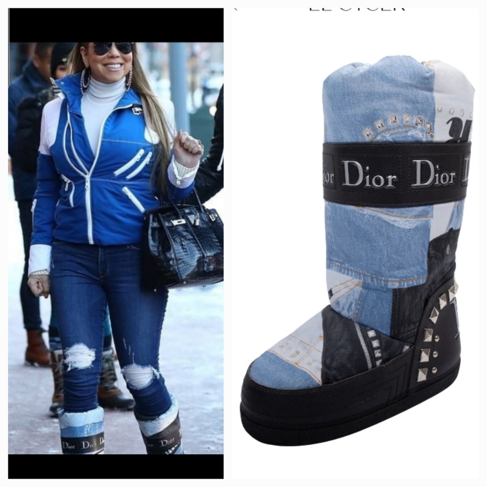 DIOR - Trompe L'oeil Snow Boots